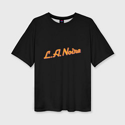 Женская футболка оверсайз L A Noire