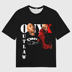 Женская футболка оверсайз Onyx outlaw