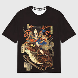 Женская футболка оверсайз Колдун Тэндзику Токубэй