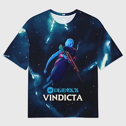 Футболка оверсайз женская Виндикта Deadlock, цвет: 3D-принт