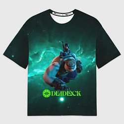 Футболка оверсайз женская Мо и Мелкий Deadlock, цвет: 3D-принт