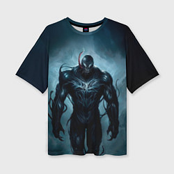Футболка оверсайз женская Venom in fog, цвет: 3D-принт