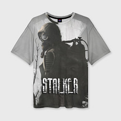 Футболка оверсайз женская Stalker в зоне, цвет: 3D-принт