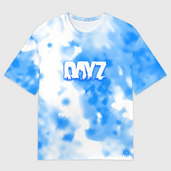 Футболка оверсайз женская Dayz зима, цвет: 3D-принт