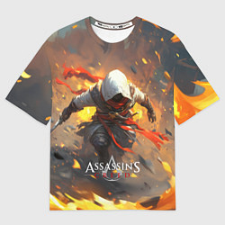 Футболка оверсайз женская Assassins Creed, цвет: 3D-принт