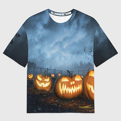 Футболка оверсайз женская Костюмы для halloween, цвет: 3D-принт