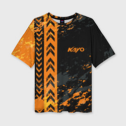 Футболка оверсайз женская Kayo, цвет: 3D-принт