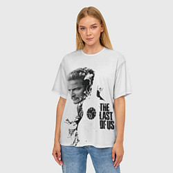 Футболка оверсайз женская The last of us - Joel and Ellie, цвет: 3D-принт — фото 2