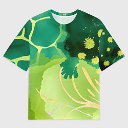 Футболка оверсайз женская Вдохновленный природой, цвет: 3D-принт