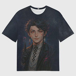 Футболка оверсайз женская Танжиро Камадо реализм, цвет: 3D-принт