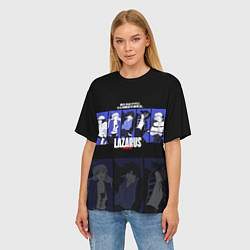 Футболка оверсайз женская Lazarus, цвет: 3D-принт — фото 2