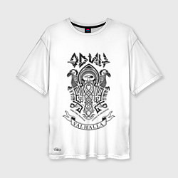 Футболка оверсайз женская Один правитель Вальхаллы, цвет: 3D-принт