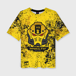 Футболка оверсайз женская Примарис - Имперские Кулаки, цвет: 3D-принт