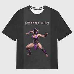 Футболка оверсайз женская MK - Mileena wins, цвет: 3D-принт