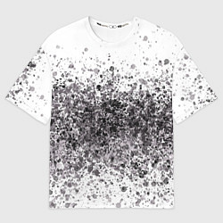 Футболка оверсайз женская Грязь, цвет: 3D-принт