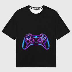 Футболка оверсайз женская Gamepad, цвет: 3D-принт