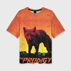 Футболка оверсайз женская The Prodigy: Red Fox, цвет: 3D-принт