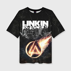 Женская футболка оверсайз Linkin Park: Comet