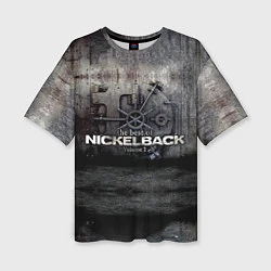 Женская футболка оверсайз Nickelback Repository