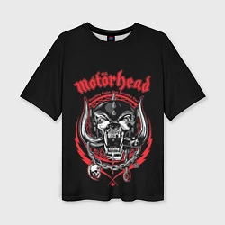 Женская футболка оверсайз Motorhead