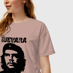 Футболка оверсайз женская Che Guevara, цвет: пыльно-розовый — фото 2