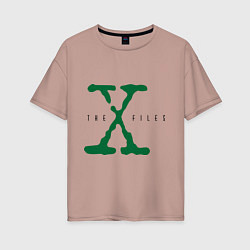Женская футболка оверсайз The X-files