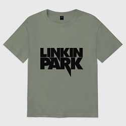 Футболка оверсайз женская Linkin Park, цвет: авокадо