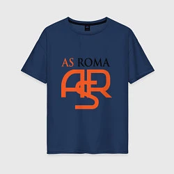 Футболка оверсайз женская Roma ASR, цвет: тёмно-синий