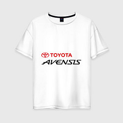 Женская футболка оверсайз Toyota Avensis