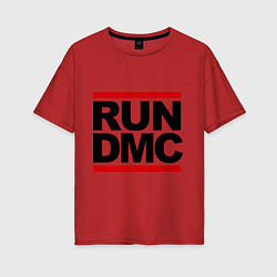 Женская футболка оверсайз Run DMC