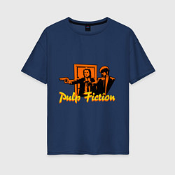 Женская футболка оверсайз Pulp Fiction