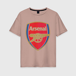 Женская футболка оверсайз Arsenal FC