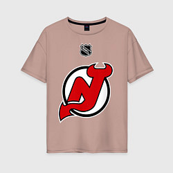 Женская футболка оверсайз New Jersey Devils: Kovalchuk 17