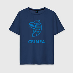 Женская футболка оверсайз Crimea