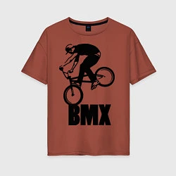 Женская футболка оверсайз BMX 3