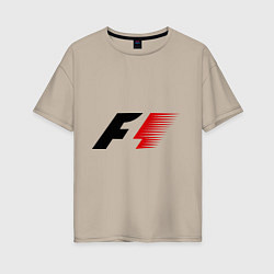 Женская футболка оверсайз Formula 1