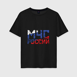 Женская футболка оверсайз МЧС России