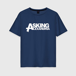 Женская футболка оверсайз Asking Alexandria
