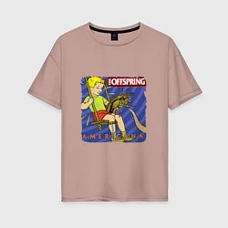 Женская футболка оверсайз The Offspring: Americana