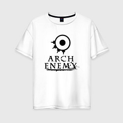 Женская футболка оверсайз Arch Enemy