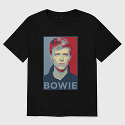 Женская футболка оверсайз Bowie Poster