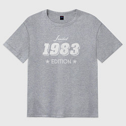 Женская футболка оверсайз Limited Edition 1983