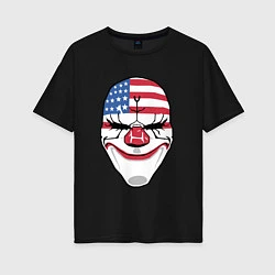 Женская футболка оверсайз American Mask