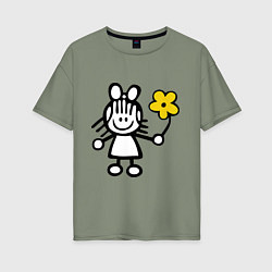 Женская футболка оверсайз Для влюбленных