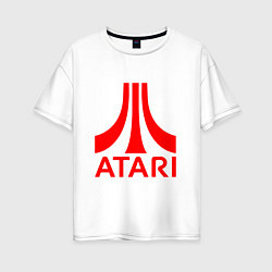 Женская футболка оверсайз Atari