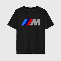 Женская футболка оверсайз BMW M