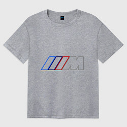 Женская футболка оверсайз BMW Motor Contur