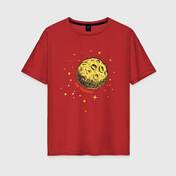 Женская футболка оверсайз My Universe: Moon