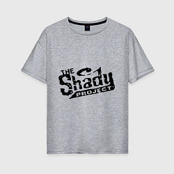 Женская футболка оверсайз The shady project