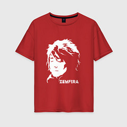 Женская футболка оверсайз Zemfira